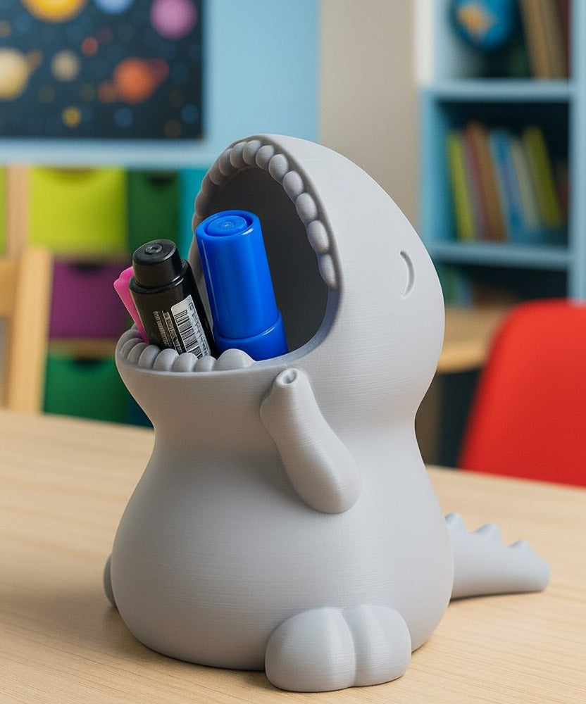 T-Rex Pencil Holder