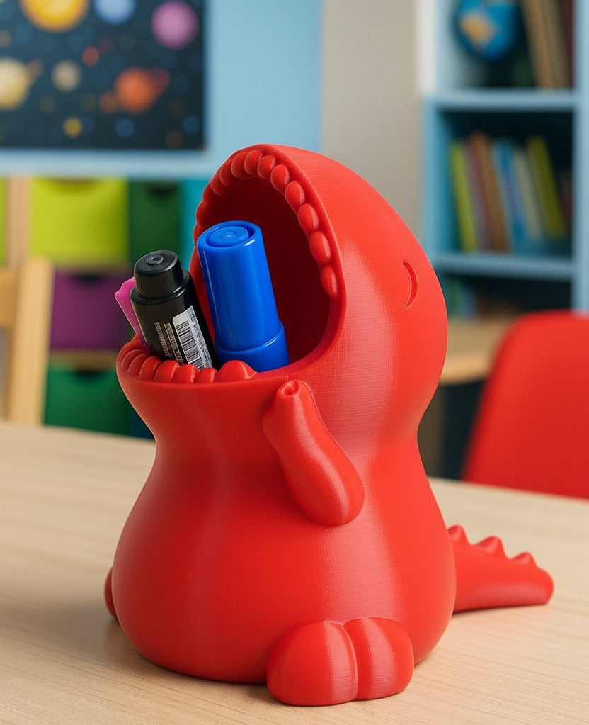 T-Rex Pencil Holder