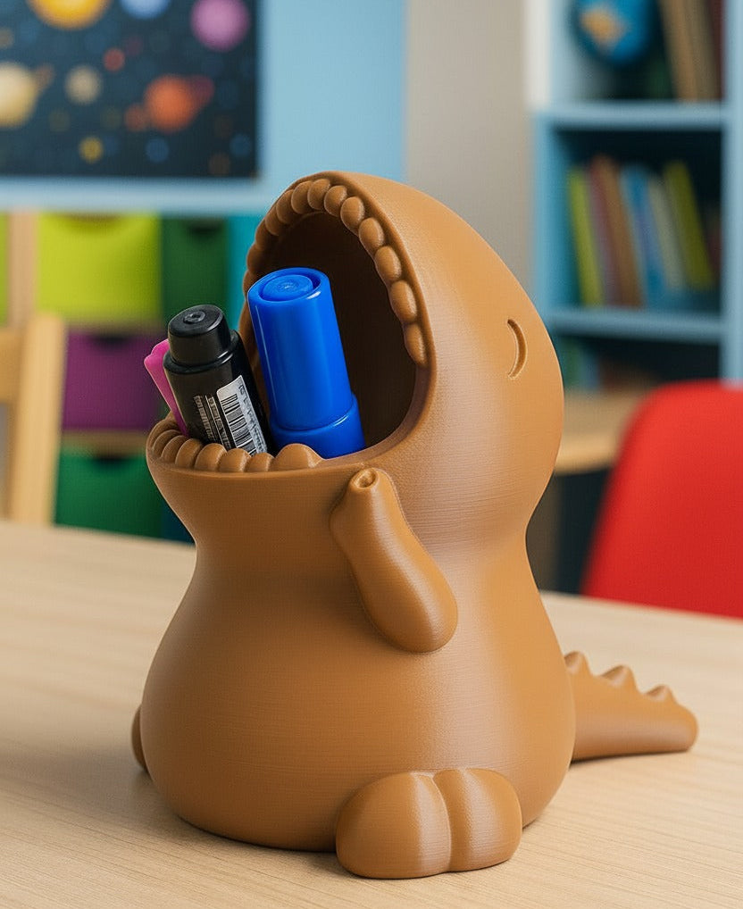 T-Rex Pencil Holder