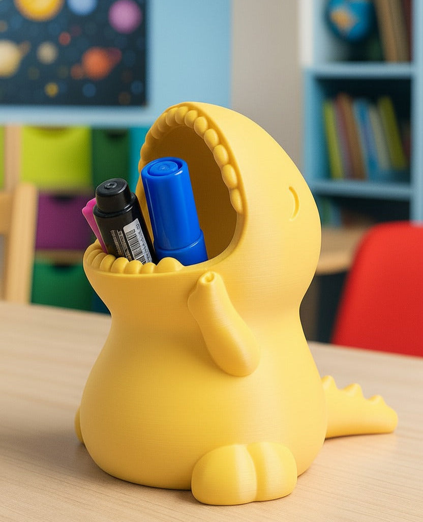 T-Rex Pencil Holder