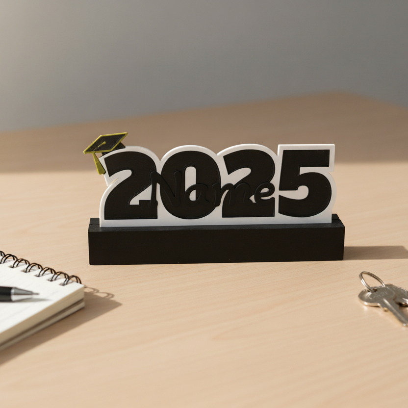 Custom Grad Desk Sign '25