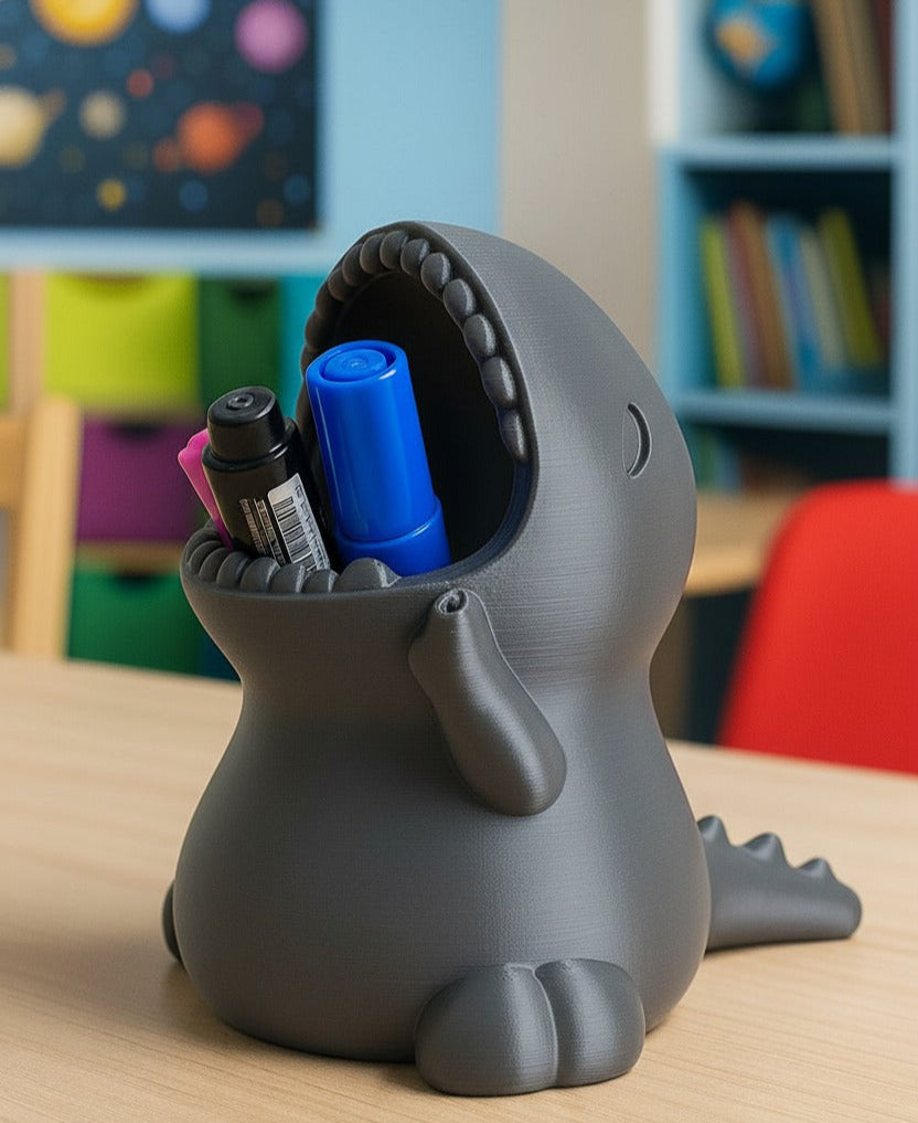 T-Rex Pencil Holder
